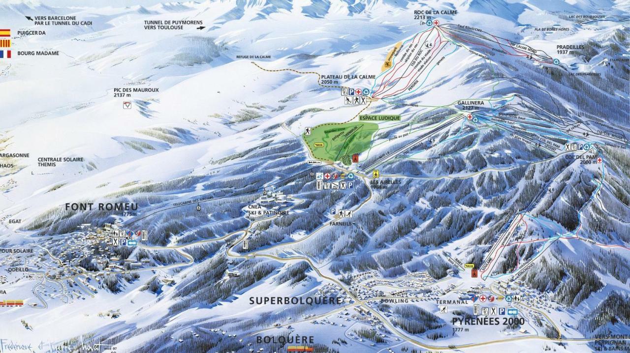 הוילה Corneilla-de-Conflent Chalet Mont Canigo מראה חיצוני תמונה